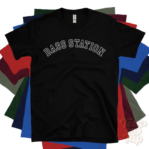 Bass station shirt retro - station, t-shirt