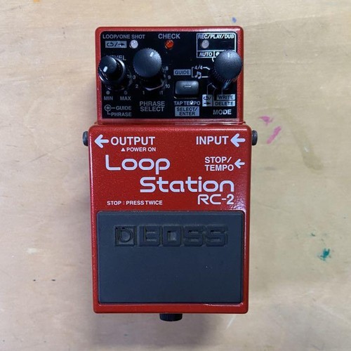 Boss loop station gitarre - rc-2,