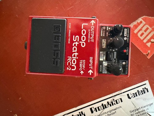 Boss loop station guitar - loop,